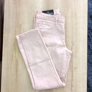 NWT Charlotte Russe Refuge Skin Tight Legging, Light Pink, Size 4